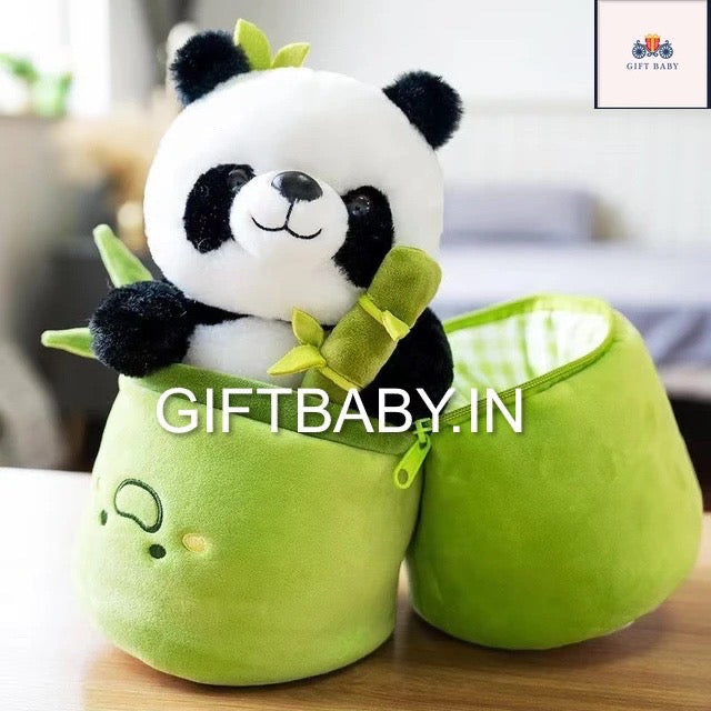 Cute Panda Plush Doll Soft Panda Stuffed Bear Plush Hugging Pillow for Kids Birthday [ LOWEST PRICE GUARANTEE ]